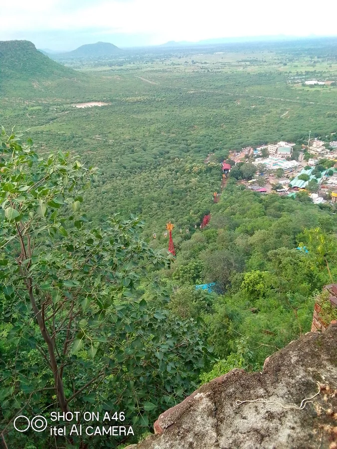 Sharda Devi Temple on the hill at Maihar
