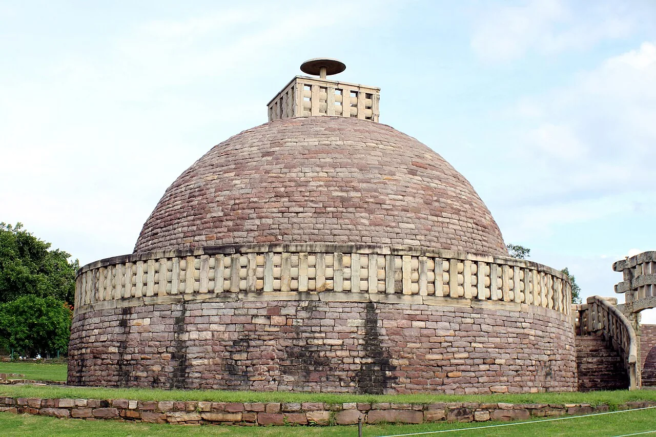 The Great Stupa at Sanchi, Madhya Pradesh